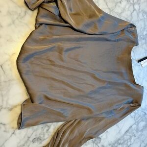 Banana Republic Gray Blouse